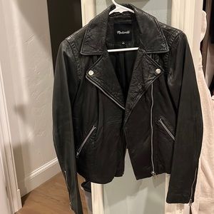 Madewell leather jacket